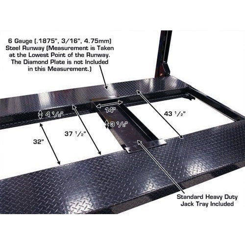 Thumbnail: Atlas PRO8000EXT 4 Post Lift + RJ35 Sliding Jacks Combo