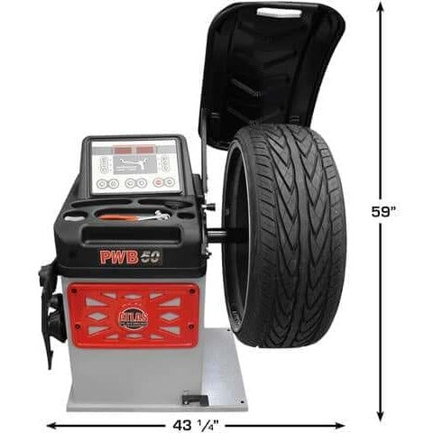 Thumbnail: Atlas Platinum PTC300 Tire Changer + PWB50 Wheel Balancer Combo Package