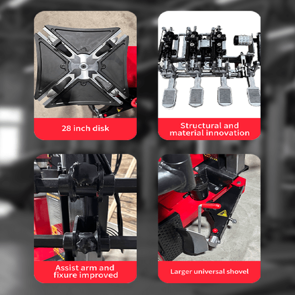 Thumbnail: Katool KT-T855 Vertical Tire Press Changer Wheel Changer Machine