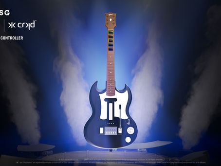 CRKD™ and Gibson® Celebrate the Return of a Legend: Announcing the Gibson SG Guitar Controller for PlayStation®5