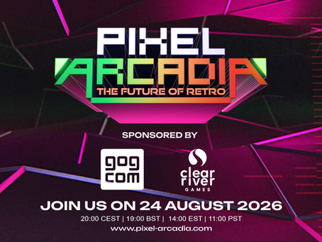 Pixel Arcadia Strengthens Showcase with Prestigious Retro-Gaming Sponsors