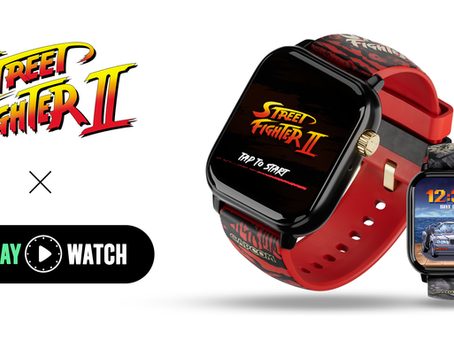 Here Comes a New Challenger! Celebrate 35 Years of The World Warrior with the My Play Watch x CAPCOM®Street Fighter II: My Play Watch!