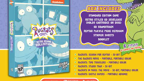 Diapers, Danger & Dinosaurs: Rugrats Return to Modern Consoles in Rugrats: Retro Rewind Collection
