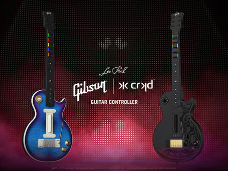 CRKD™ and Gibson® Get Ready to Rock: Announcing Shipping of the Les Paul® Guitar Controller Range