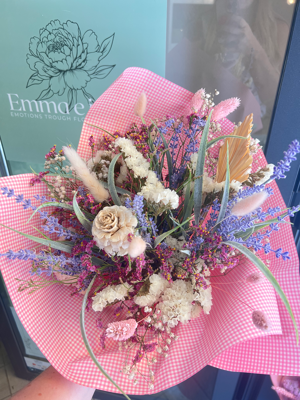 Miniatura: Bouquet di fiori essiccati