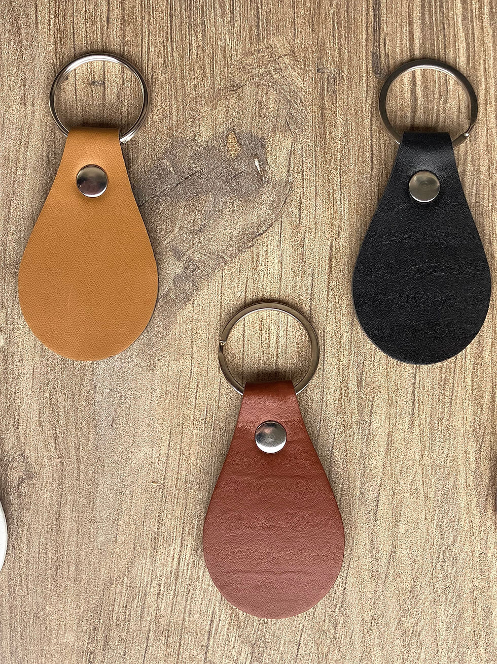 Thumbnail: kleuren sleutelhanger voor assistentiehond zonder symbool, verschillende uitvoeringen
