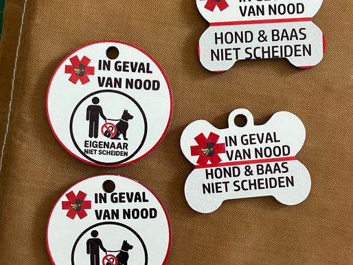 In geval van nood: waarom deze hulphondpenning terug móést komen