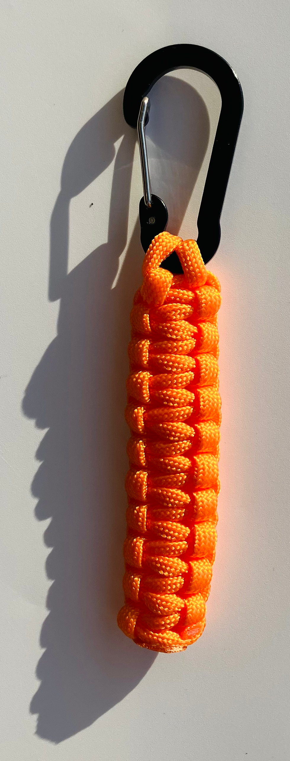 Thumbnail: TugTool Clip-On oranje paracord koordhouder voor assistentiehond
