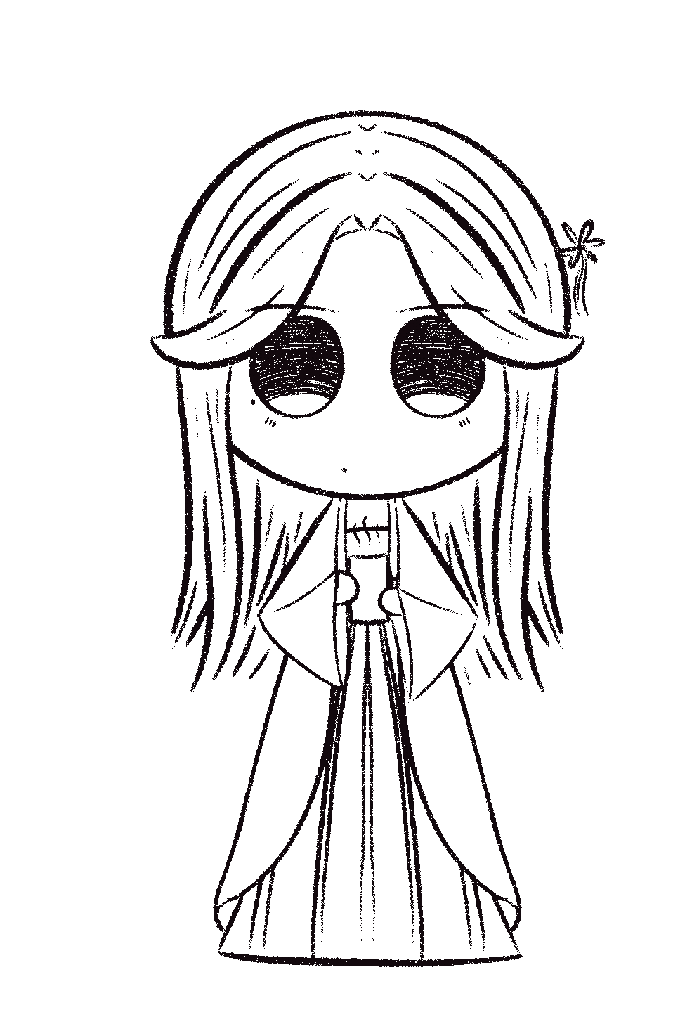 Kayley Hung Character Holding Tea Animation