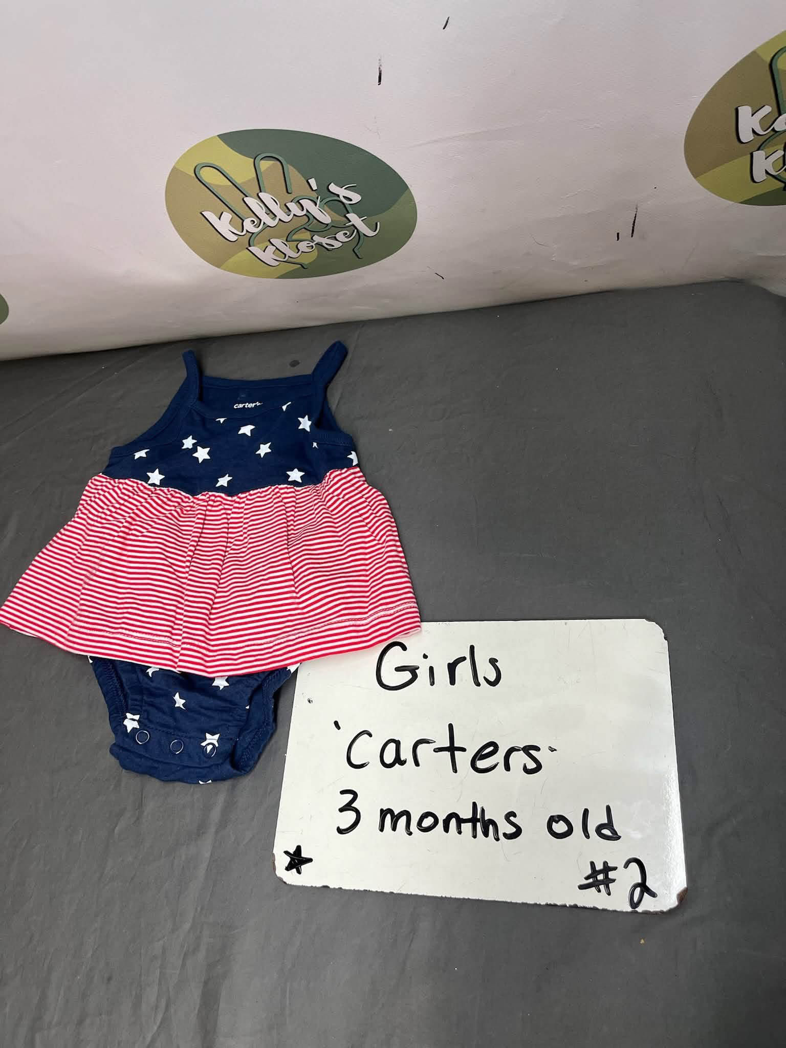 Girls- Carters- Size: 3 Months