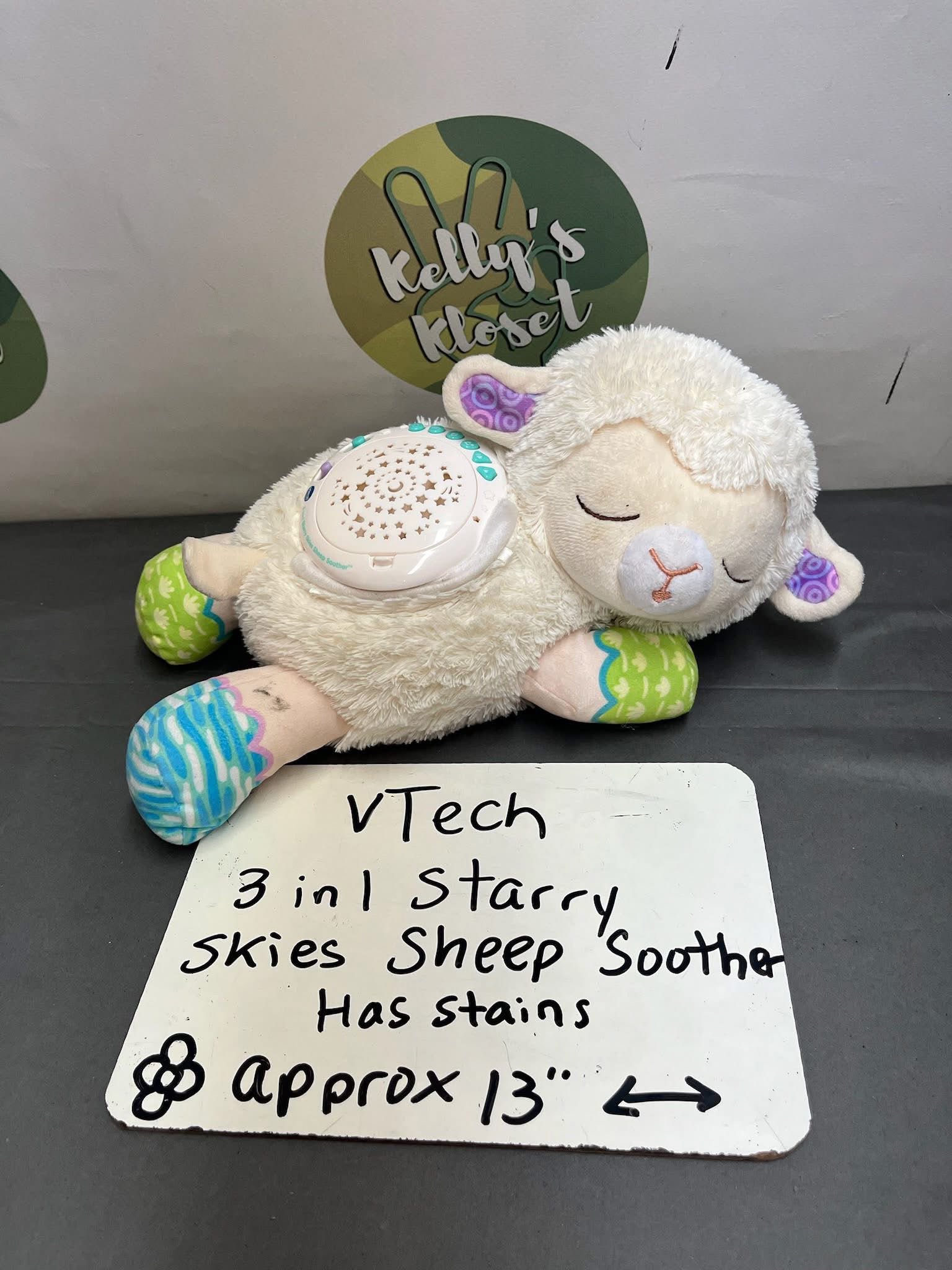 Vtech- 3 in 1 Starry Skies Sheep Soother- Size: 13”
