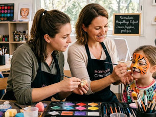 Formation maquillage artistique enfant Harmonie Créa Tech à Pérols Montpellier