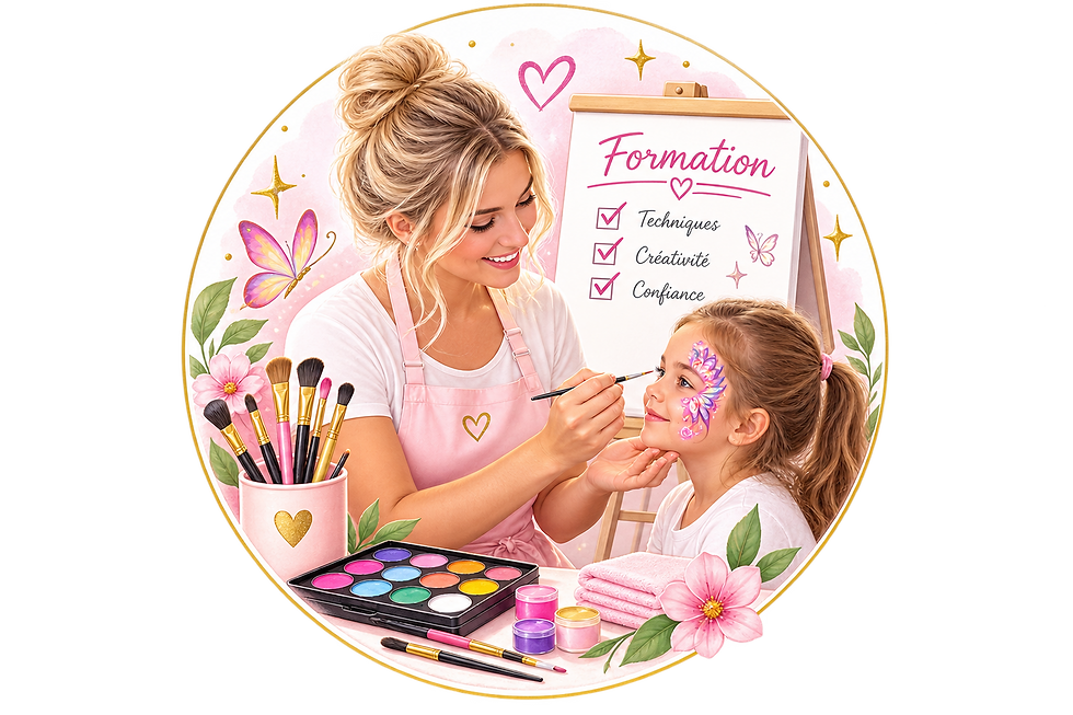 icone représentant la formation de maquillage enfant donné par Harmonie Créatech à Montpellier