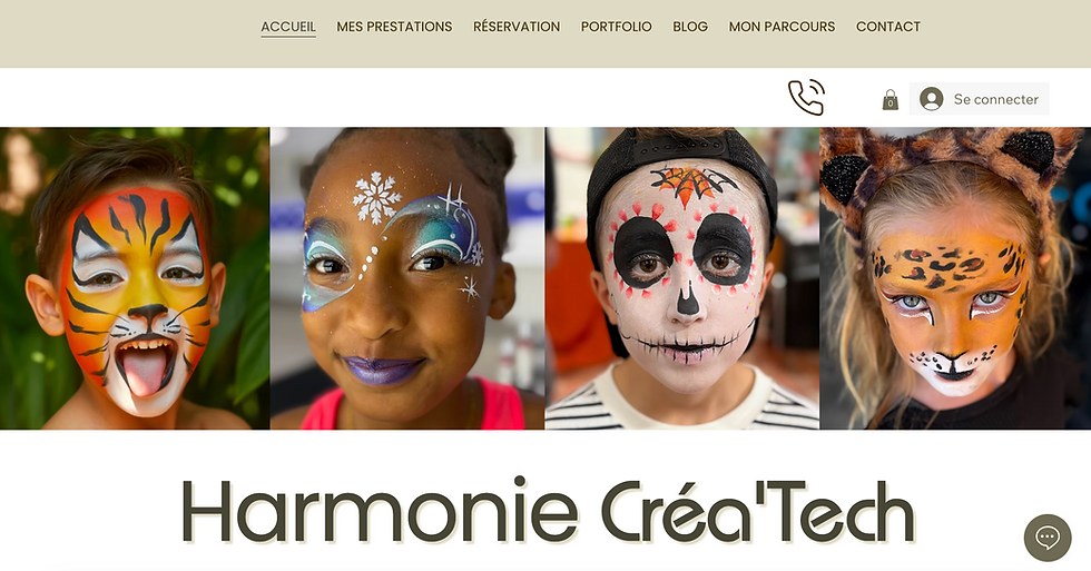 site internet pro maquillage artistique