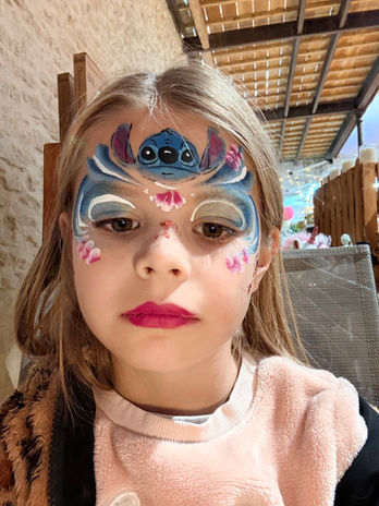 maquillage enfant Stitch anniversaire Montpellier