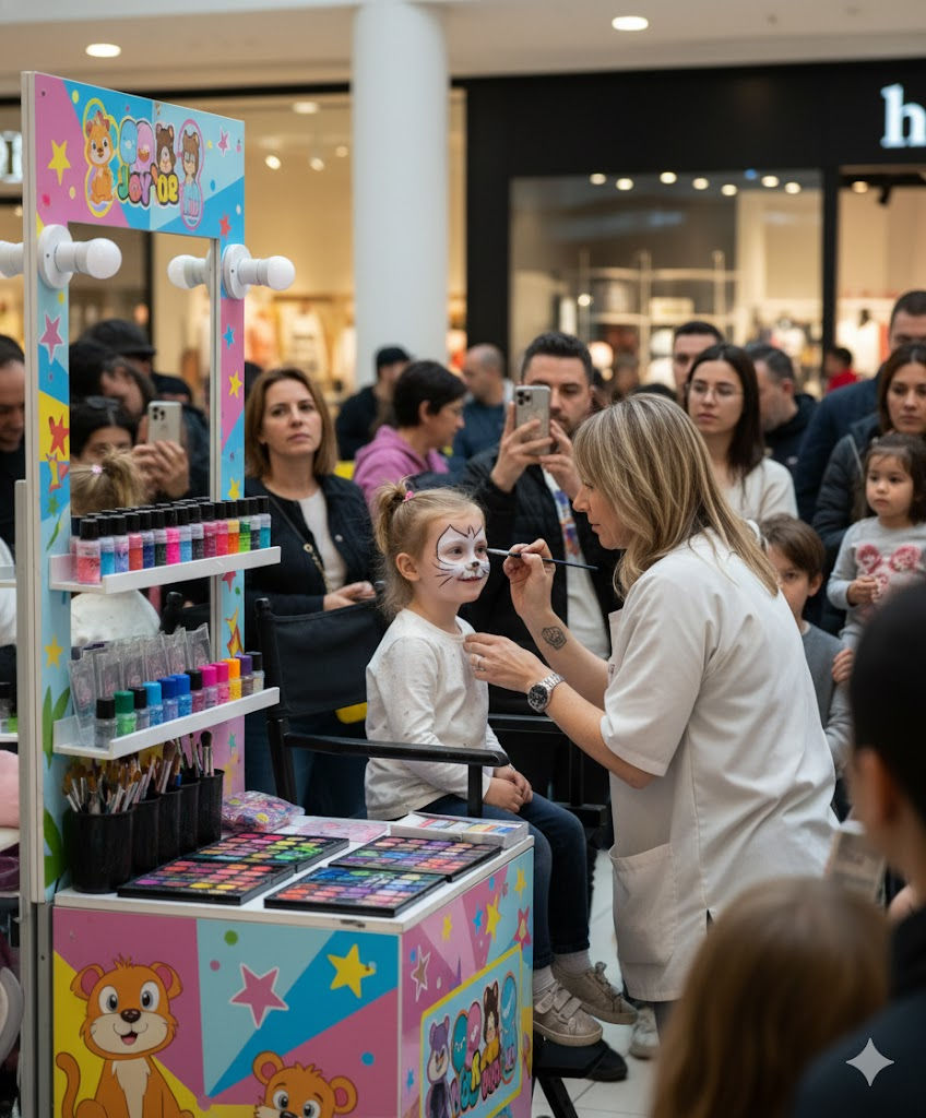 maquillage-enfant-centre Commercial