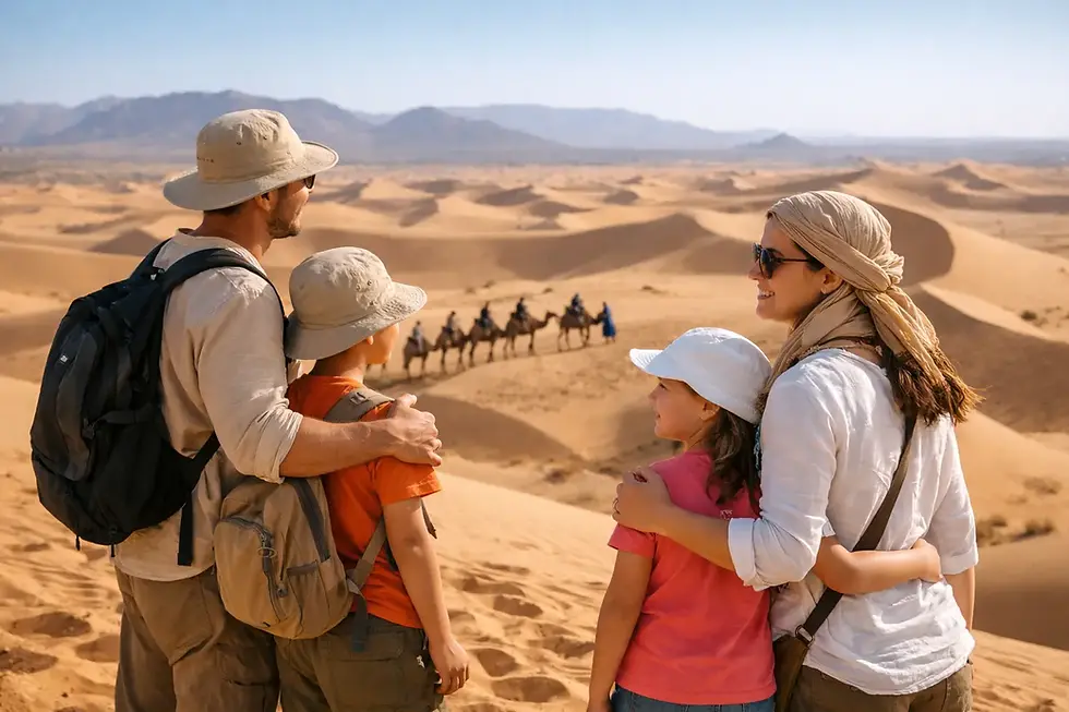 Can Families Visit Sahara Desert Safely?