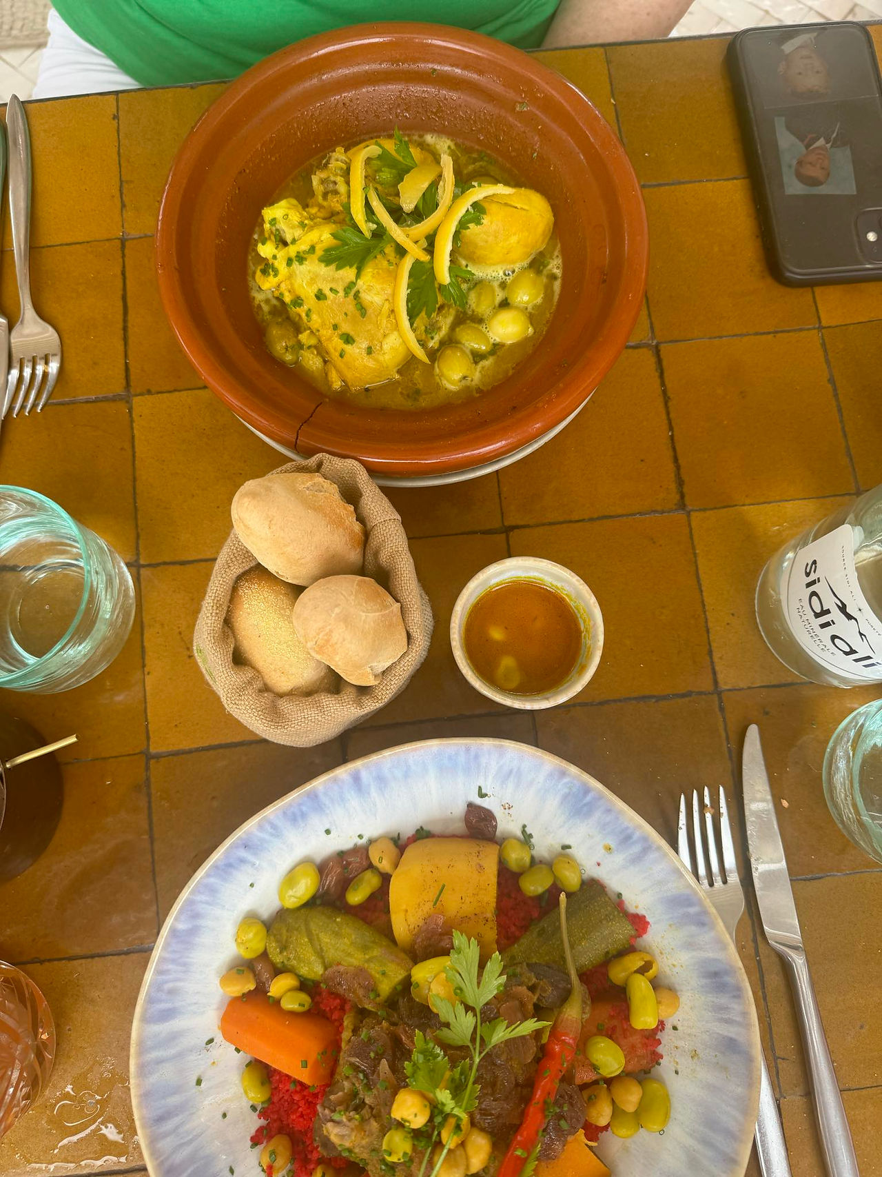 Lunch photo in Marrakech - Nomadik Morocco