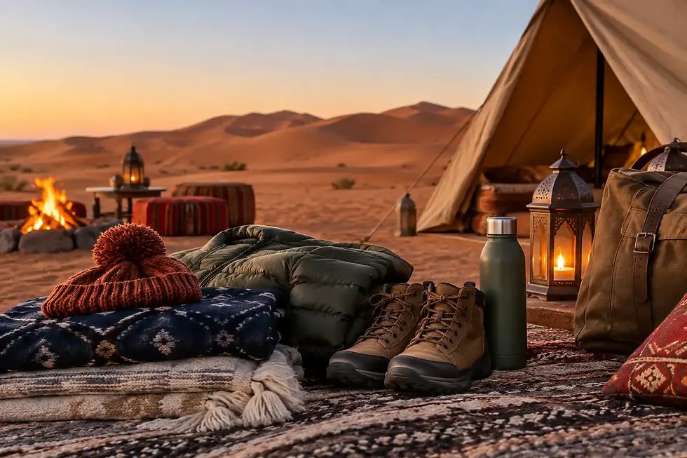 What to Pack for Morocco Desert Nights in Comfort