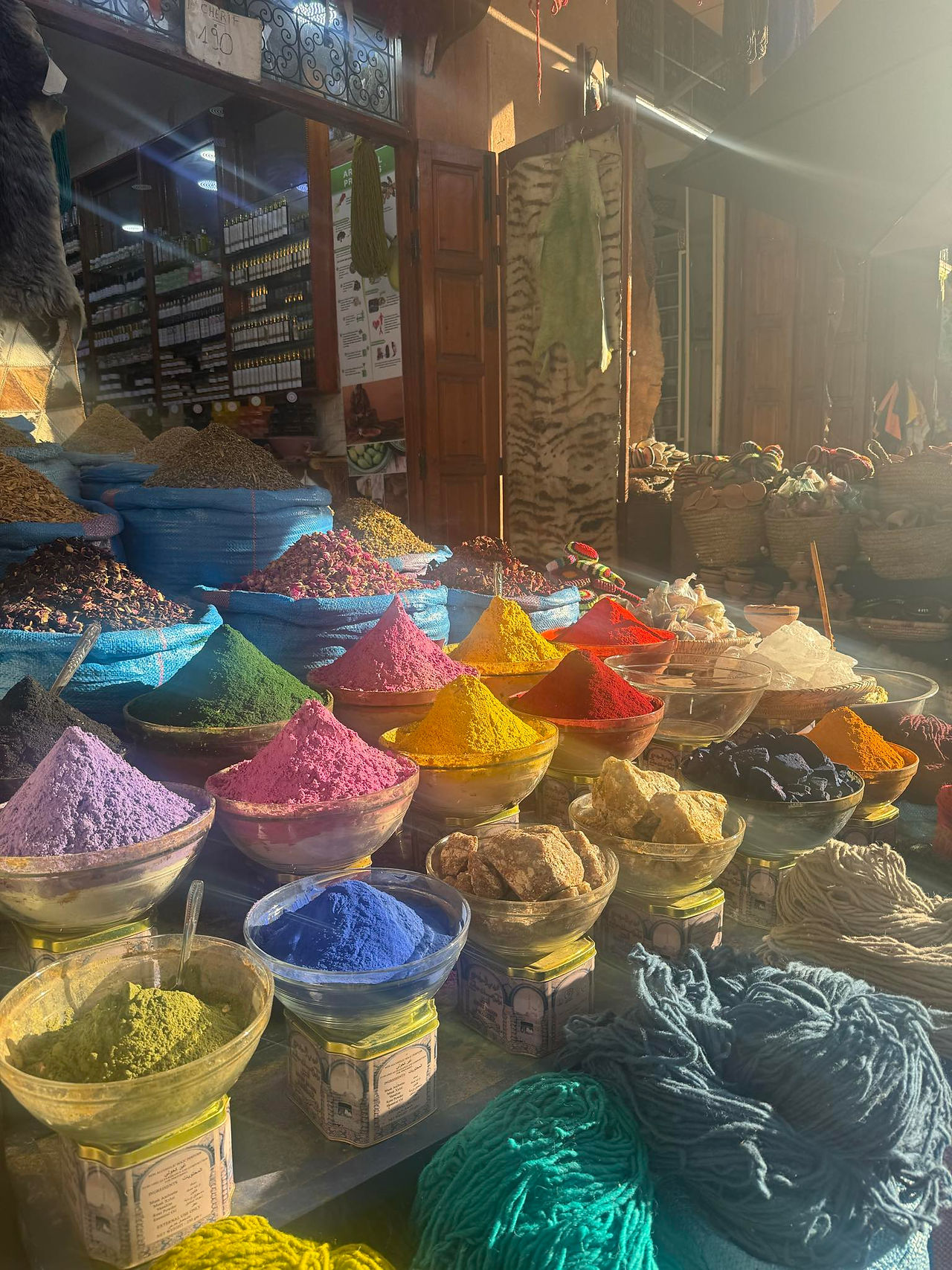 Spices in Marrakech - Nomadik Morocco