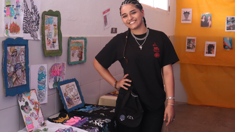 Arte urbana na Romeu de Castro Menezes 