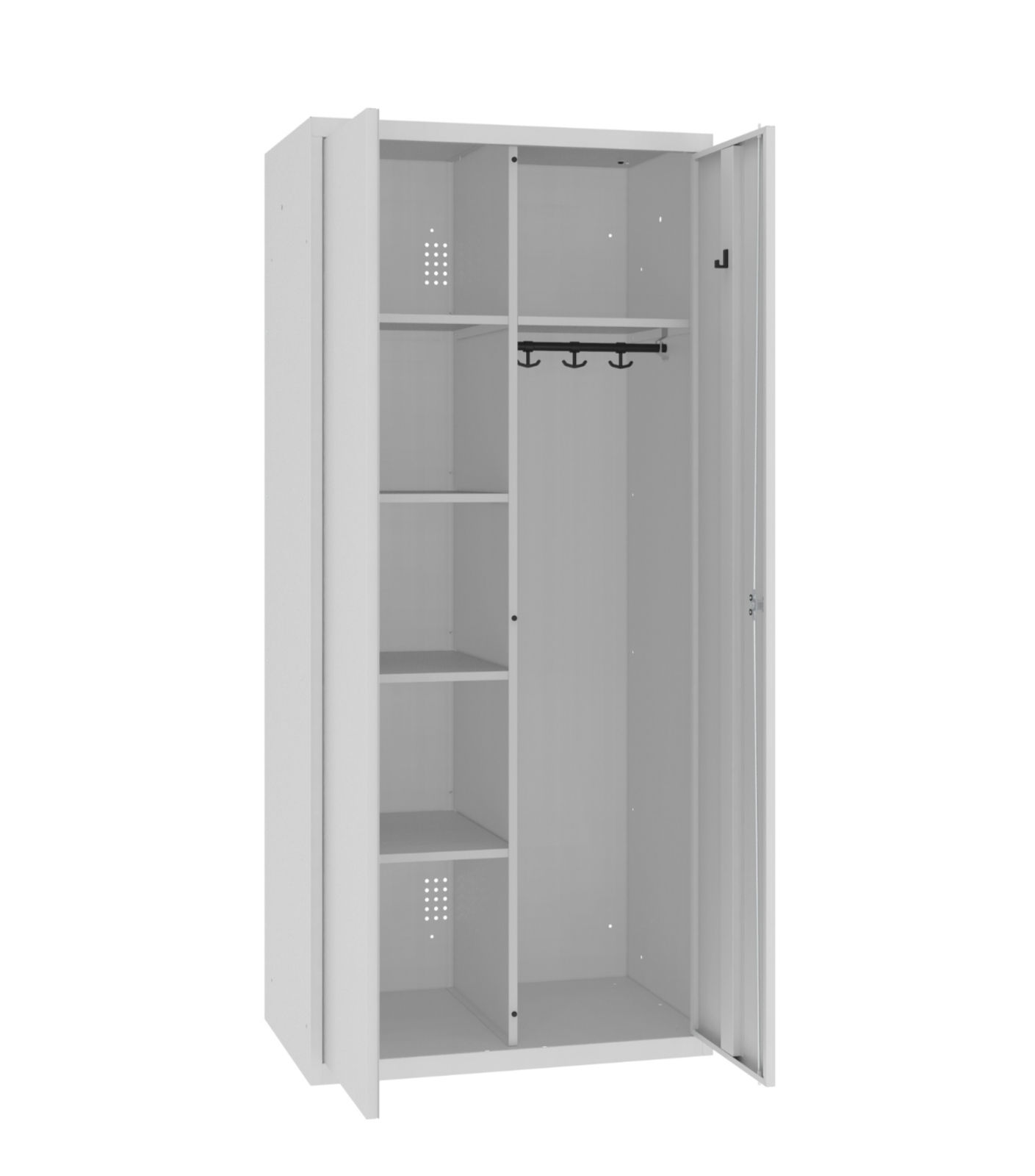 Metāla skapis apkopes inventāram MSU 81