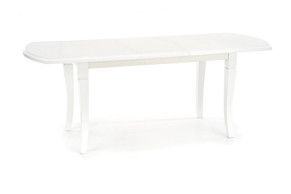 Sīktēls: Izvelkams galds Fryderyk balts