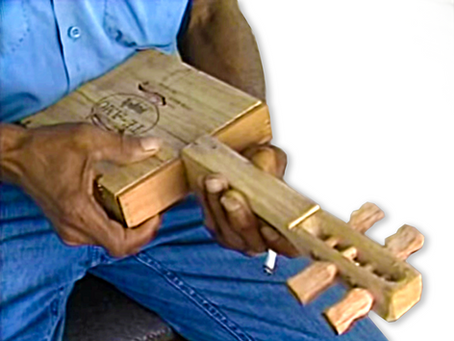 Cajun Legend, Canray Fontenot & His Cigar Box Fiddle