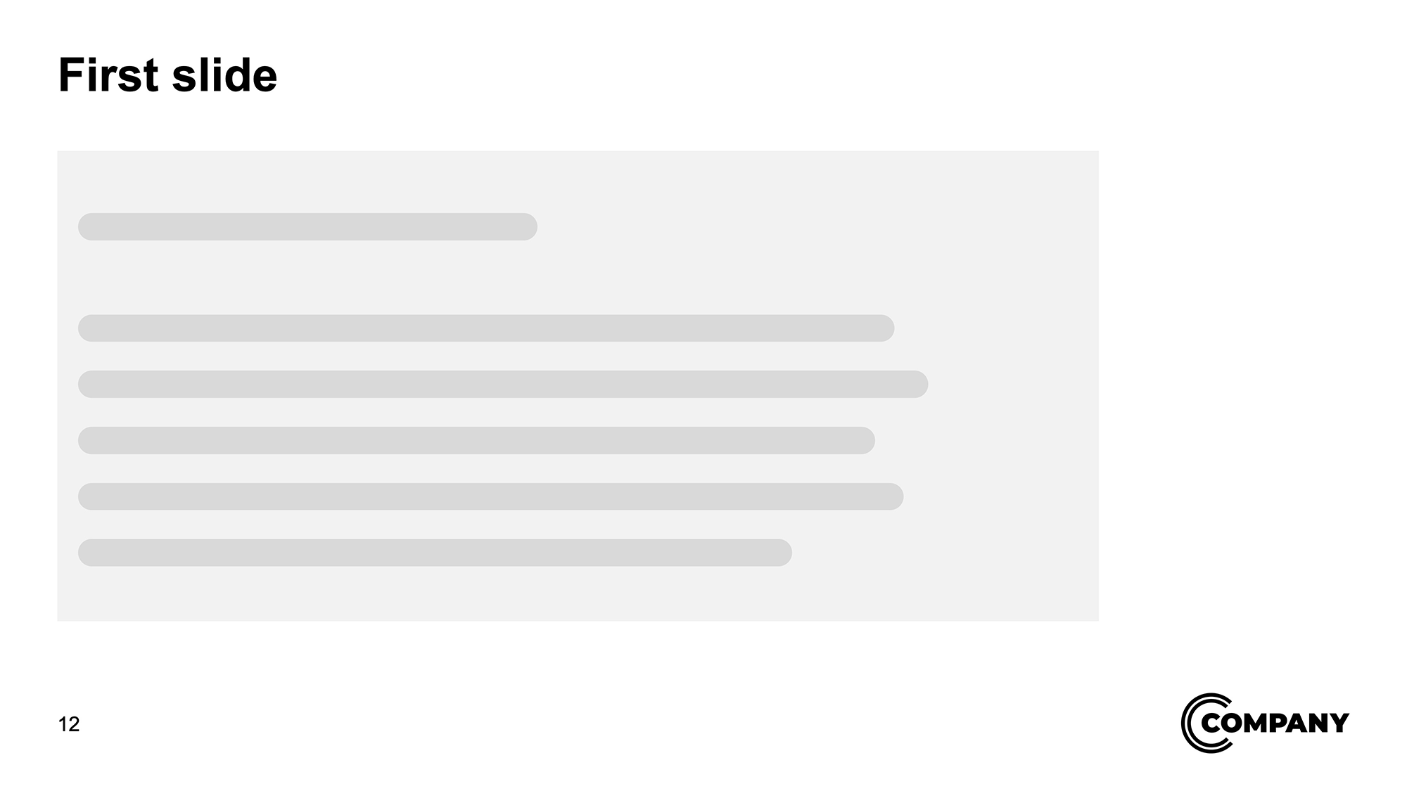 consistency and layouts