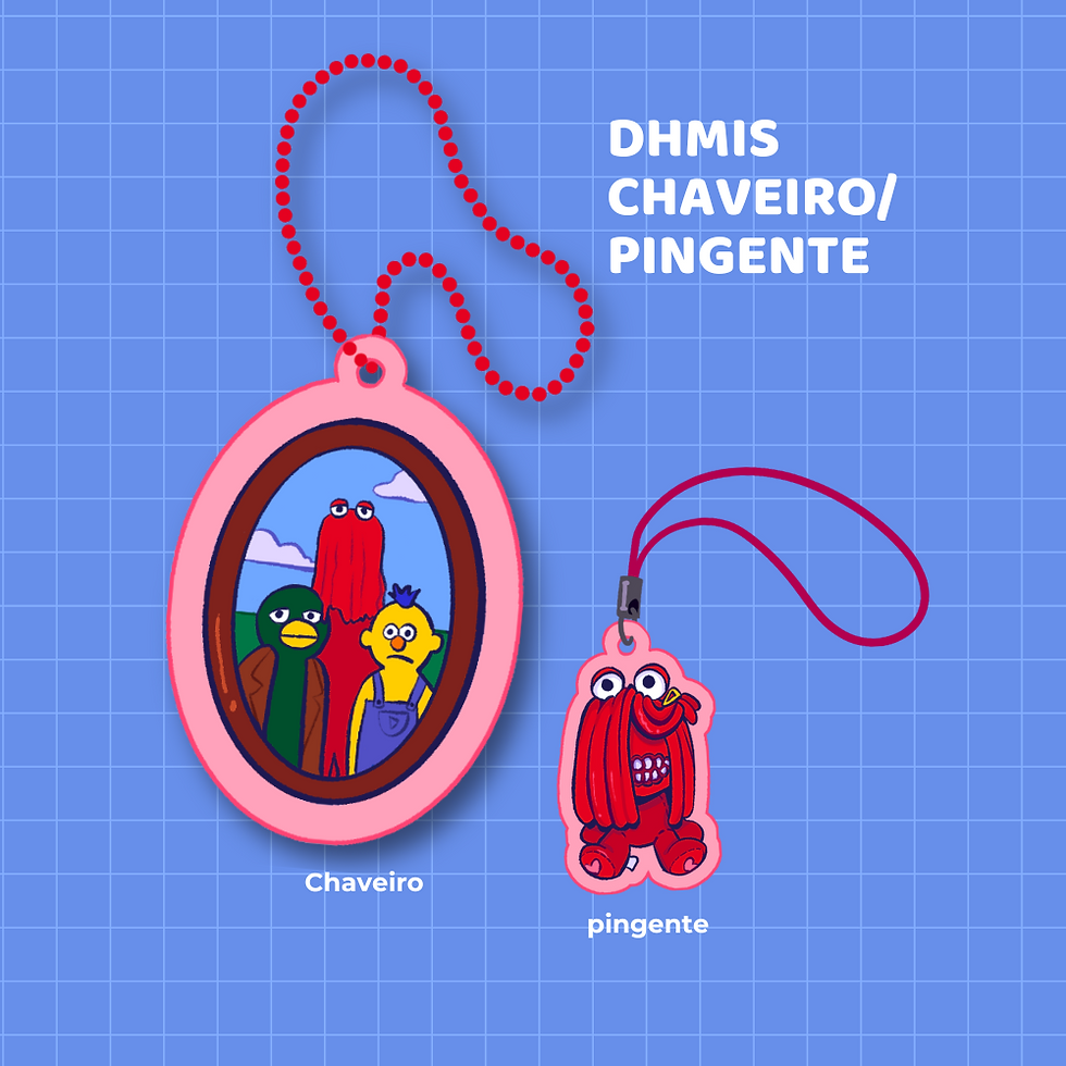 Miniatura: [PRÉ-VENDA] Chaveiro/Pingente DHMIS