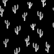 Black and White Cactus