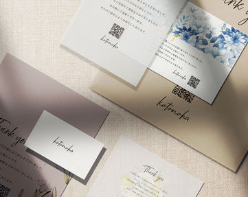 オリジナルメッセージカード
サンキューカード