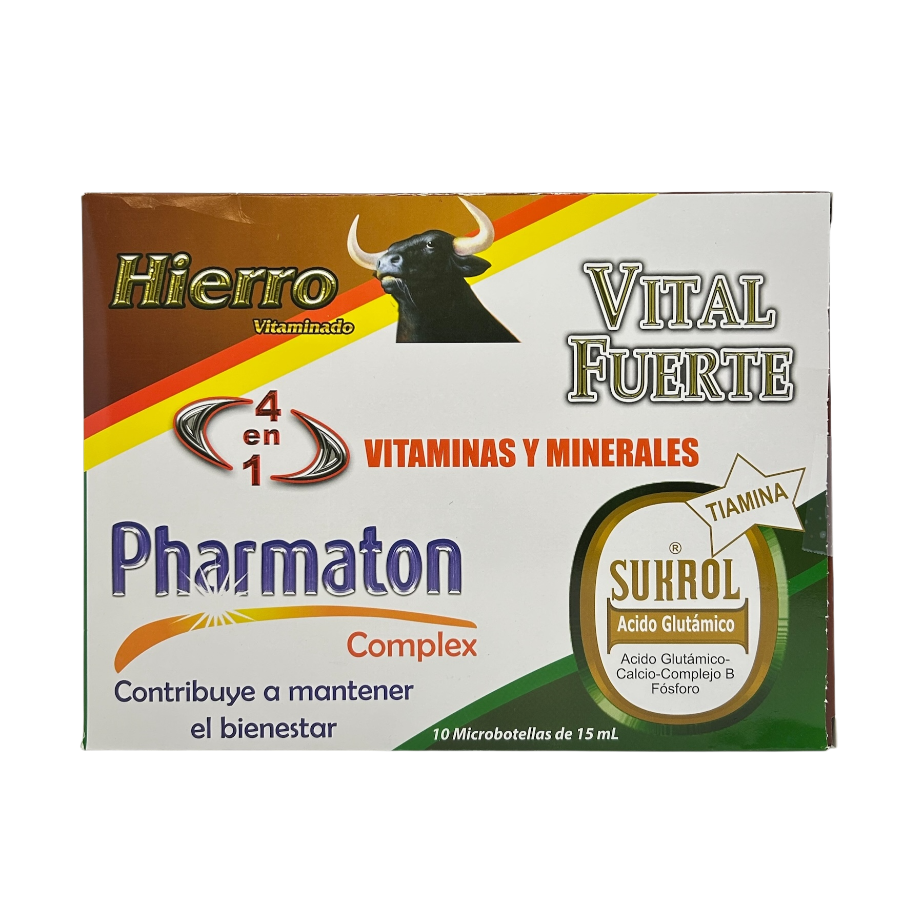 Pharmaton 4 en 1 Caja Grande de 10 Viales