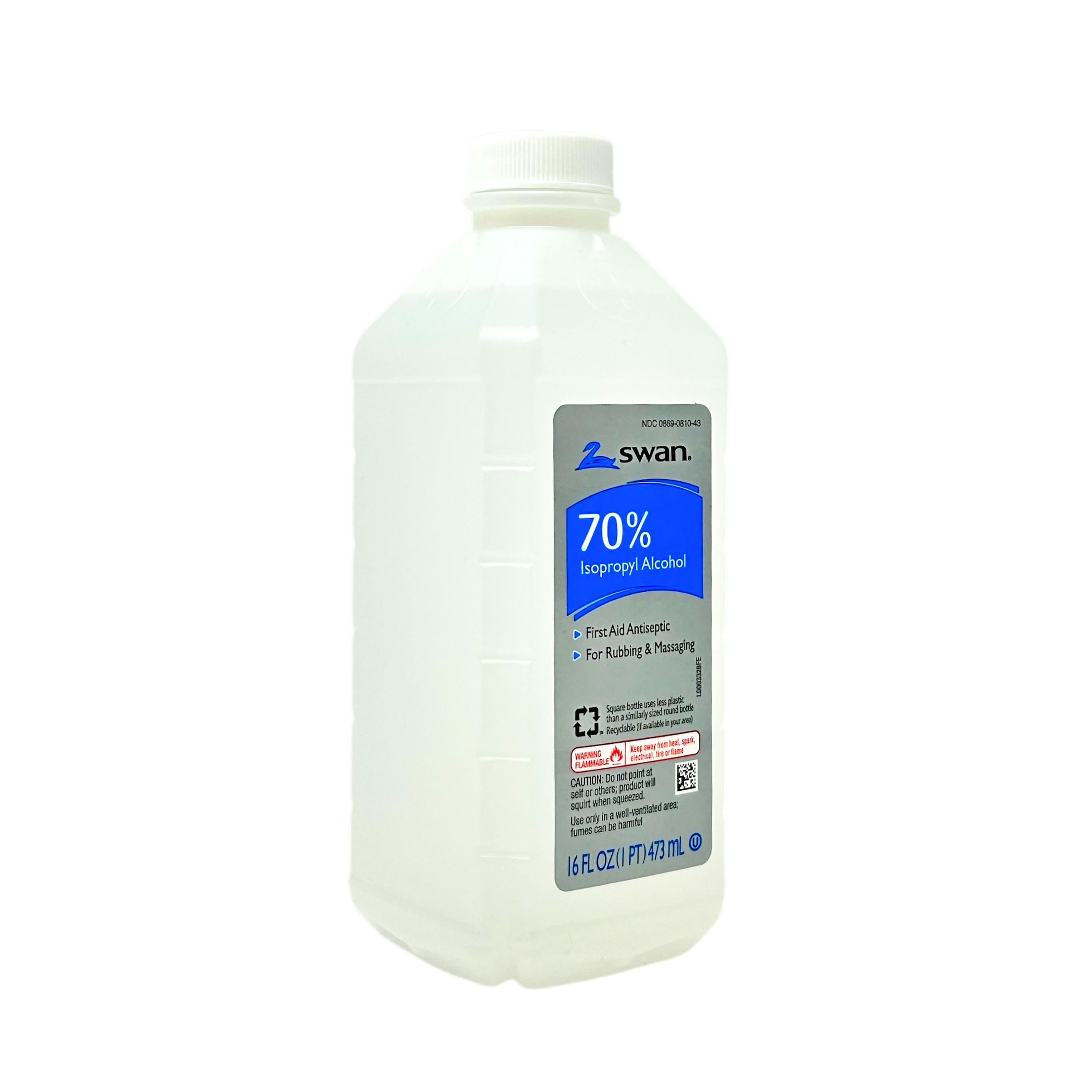 Alcohol Blanco 70% 16 oz.