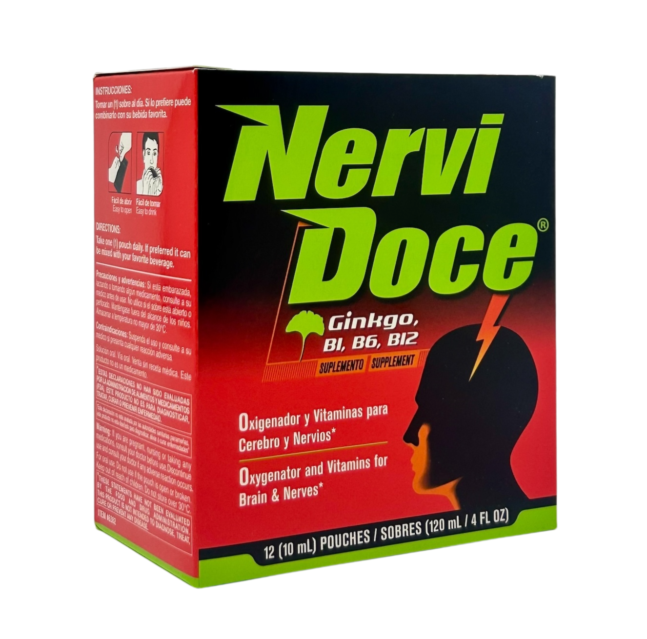Nervidoce Bebible 12 Unid.