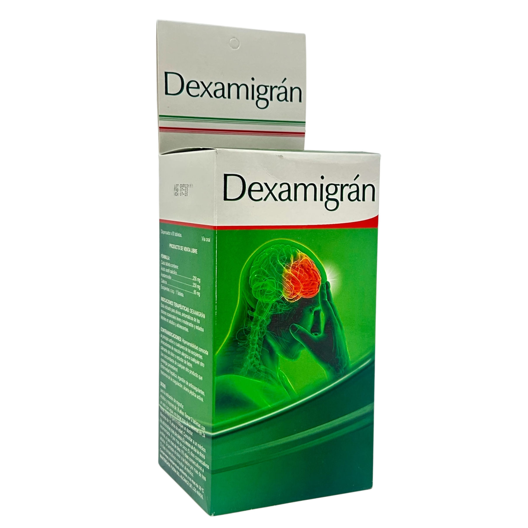 Dexamigran Display de 80 Tabs.