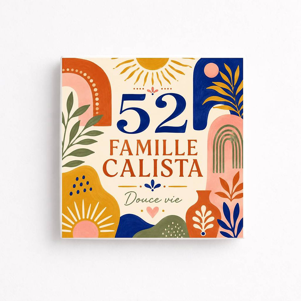 Numéro de maison personnalisé sur céramique – Solaire