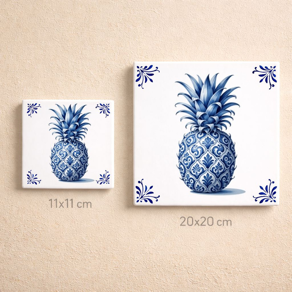 carreau-decoratif-ananas-style-bleu-delft-ceramique-decoration-murale
