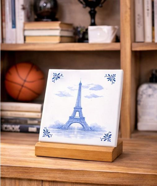 carreau-ceramique-tour-eiffel-style-delft-decoration-murale-paris-20x20