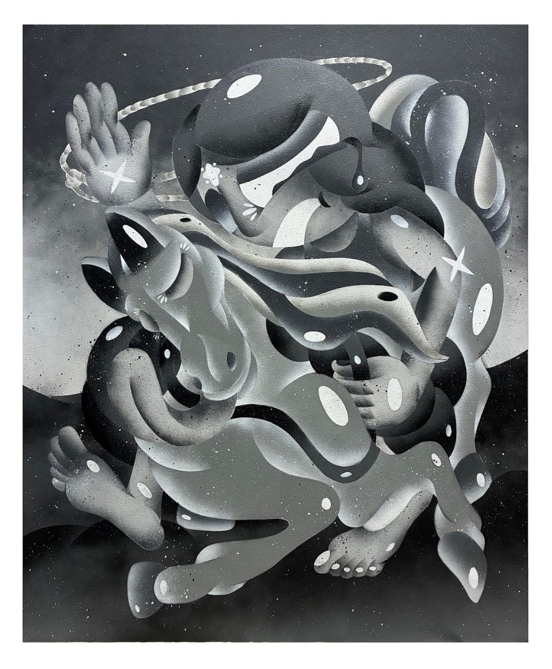 PRINT - 'when Justus rides away'