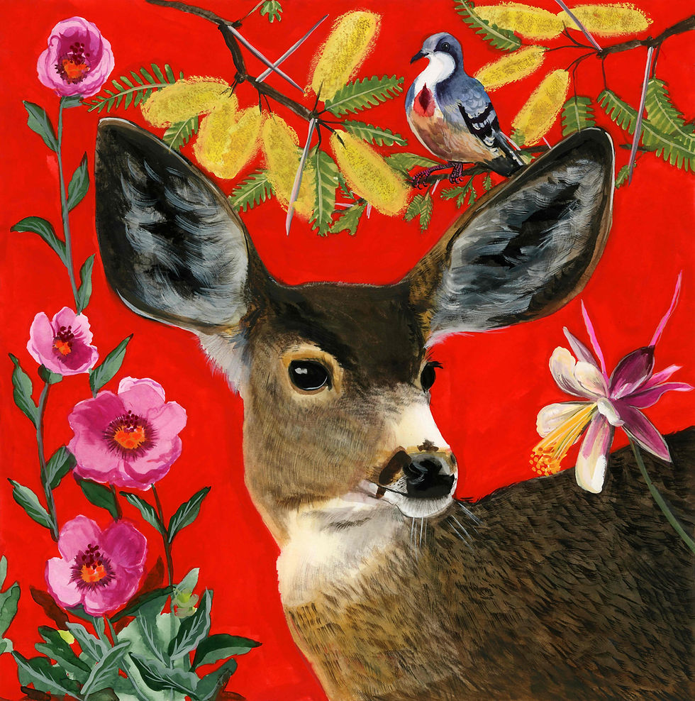 PRINT - 'The Innocence of a Bleeding Heart'