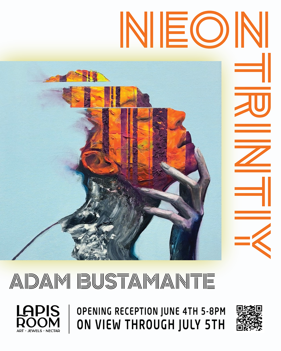 OPENING! Neon Trinity by Adam Bustamante