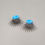 Thumbnail: Desert Mystic Kingman Turquoise Earrings (Smallest)