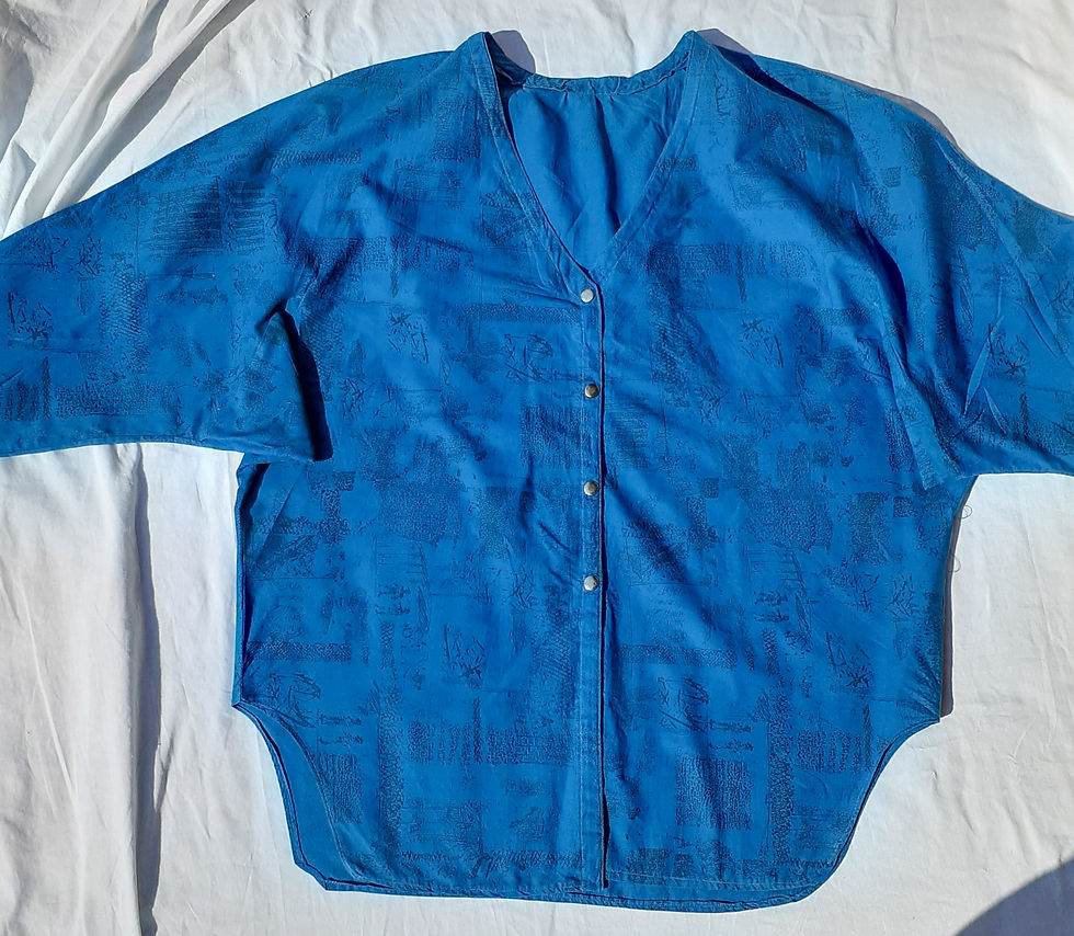 Thumbnail: Preloved Vintage Top & Pants Set