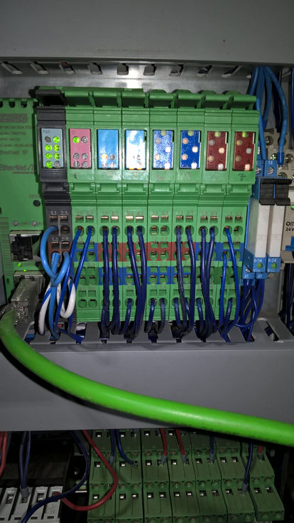 Phoenix Contact Remote I/O utilized to replace redundant PLCs, streamlining system architecture and improving efficiency.