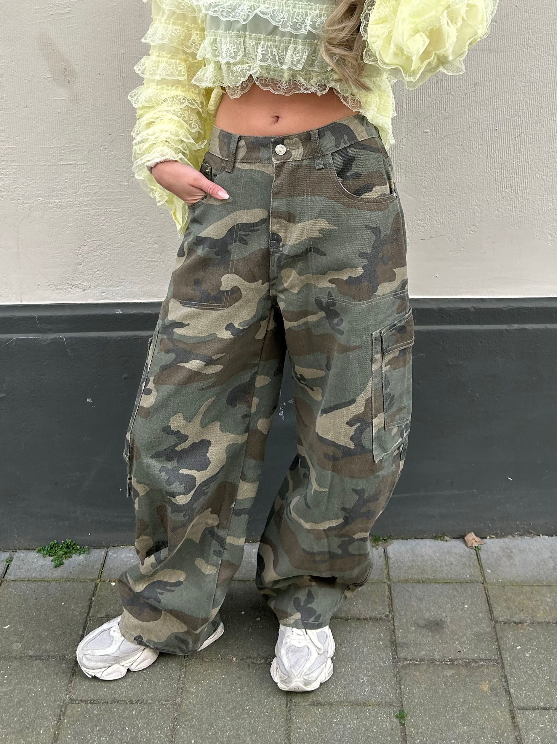 Camo jeans