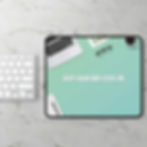 Thumbnail: "Keep Calm and Click On." - Mouse Pad