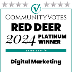 Community Votes Red Deer 2024 Platinum Winner: Digital Marketing