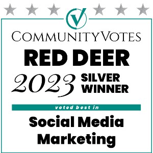 Community Votes Red Deer 2023 Gold Winner: Social Media Marketing