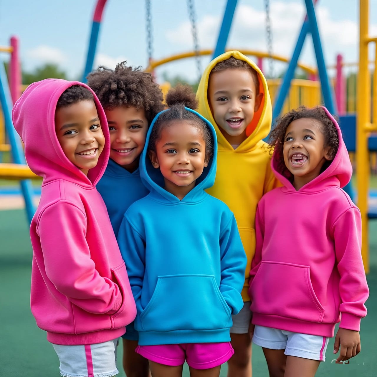 Kids Hoodie + Shorts Combo